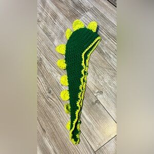 Handmade infant dinosaur hat